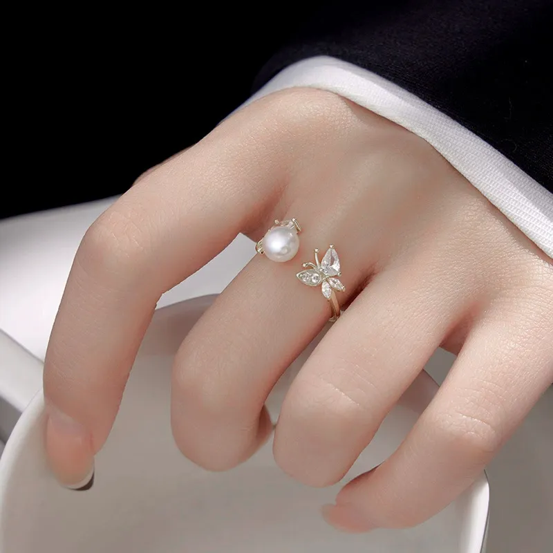 Beth Jewelry Pearl Rings Women's-2