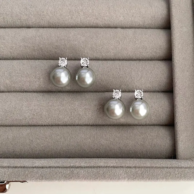 Beth Jewelry Pearl Stud Earrings Women's-1