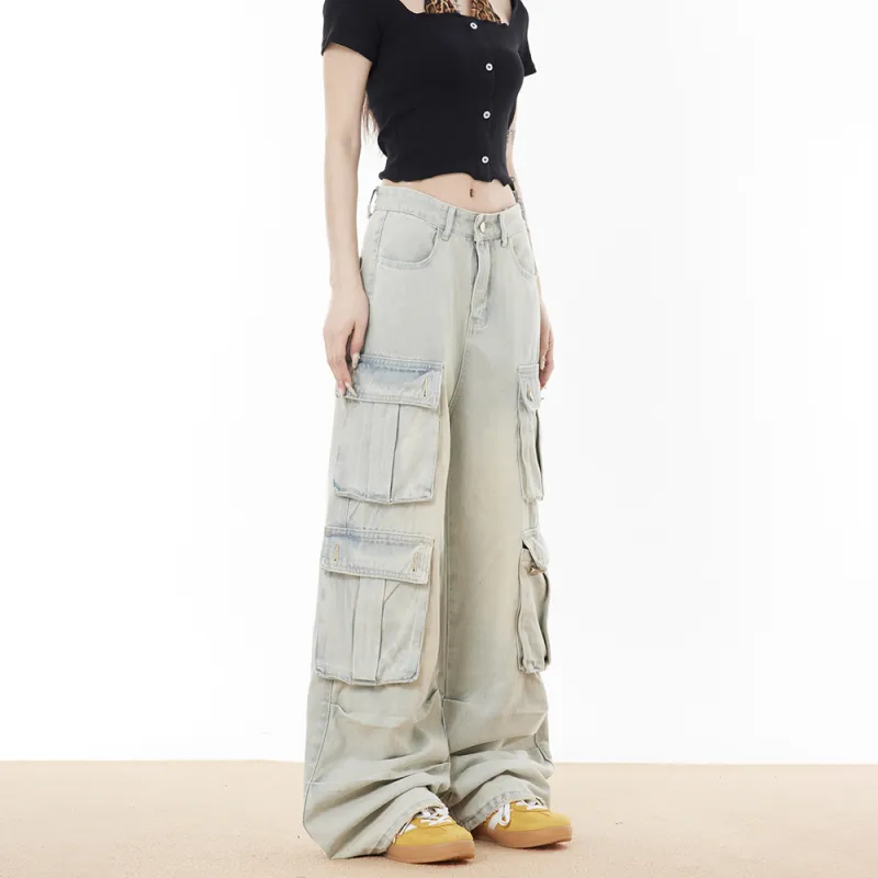DARKCIRCLE Jeans Unisex Blue-5