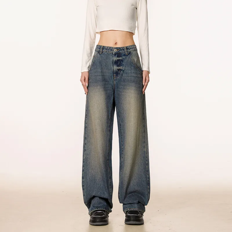 DARKCIRCLE Jeans Unisex Blue-5
