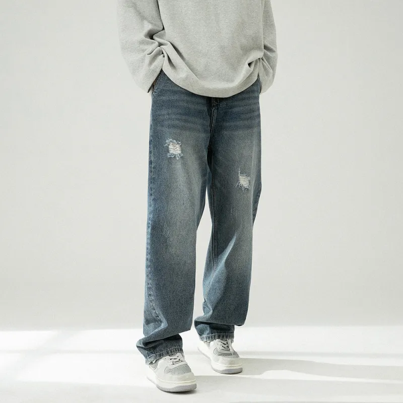 DARKCIRCLE Jeans Unisex Blue-6