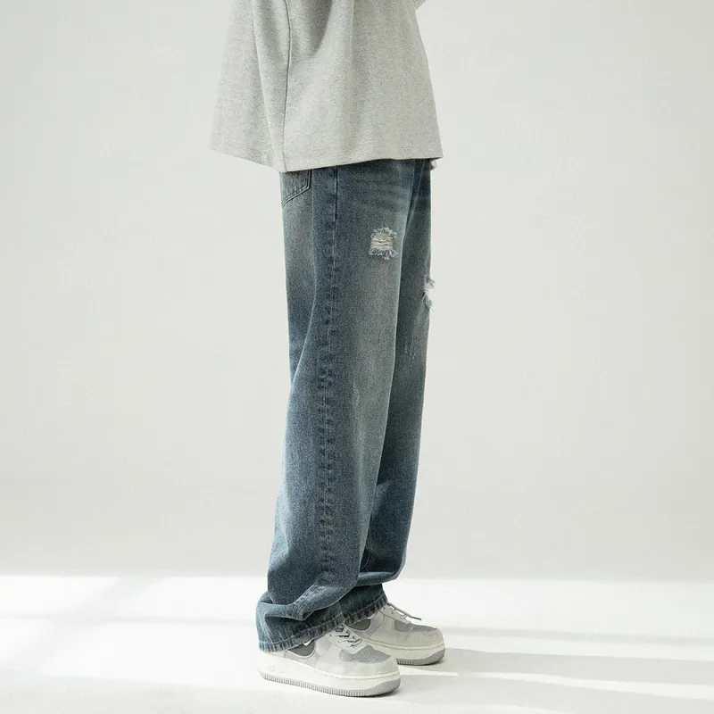 DARKCIRCLE Jeans Unisex Blue-4