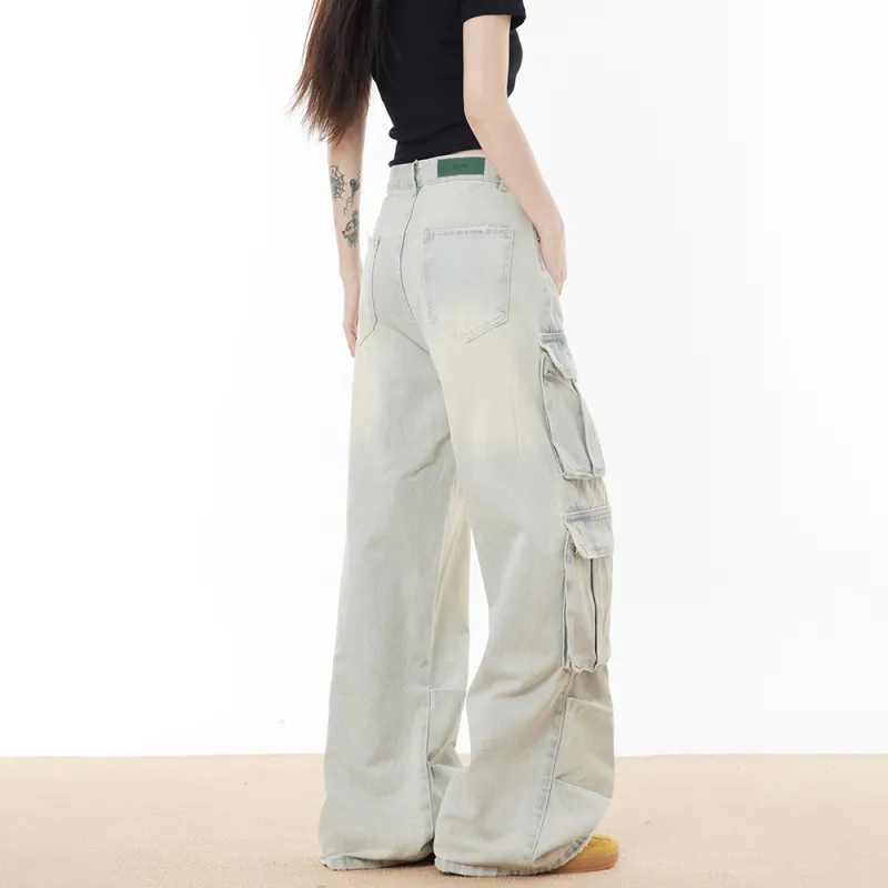 DARKCIRCLE Jeans Unisex Blue-7