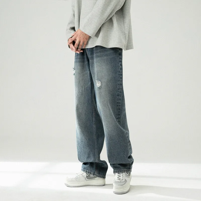 DARKCIRCLE Jeans Unisex Blue-3