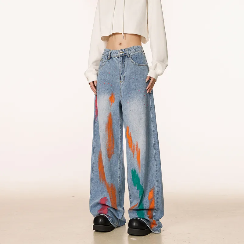 DARKCIRCLE Jeans Unisex Light Blue-5