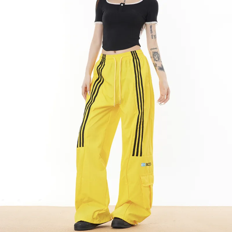 DARKCIRCLE Casual Pants Unisex Navy Blue-15