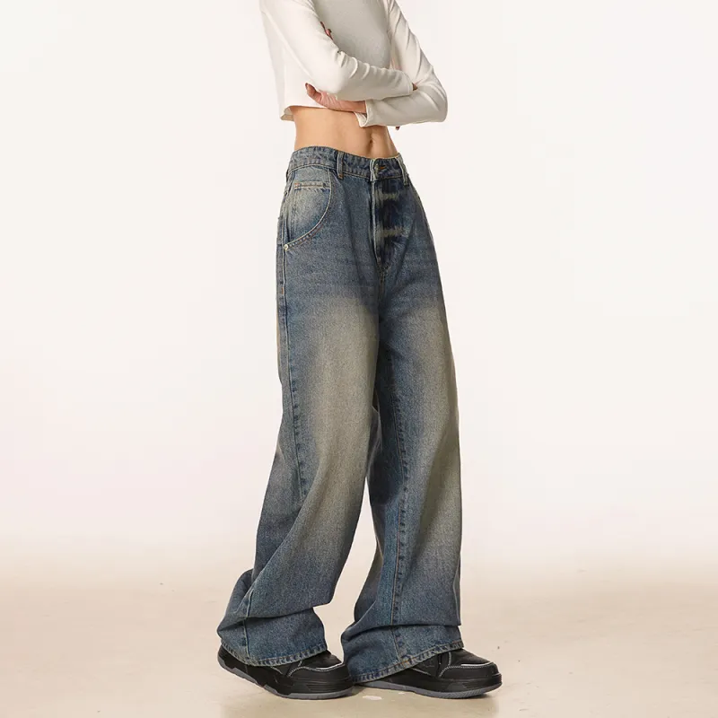 DARKCIRCLE Jeans Unisex Blue-2