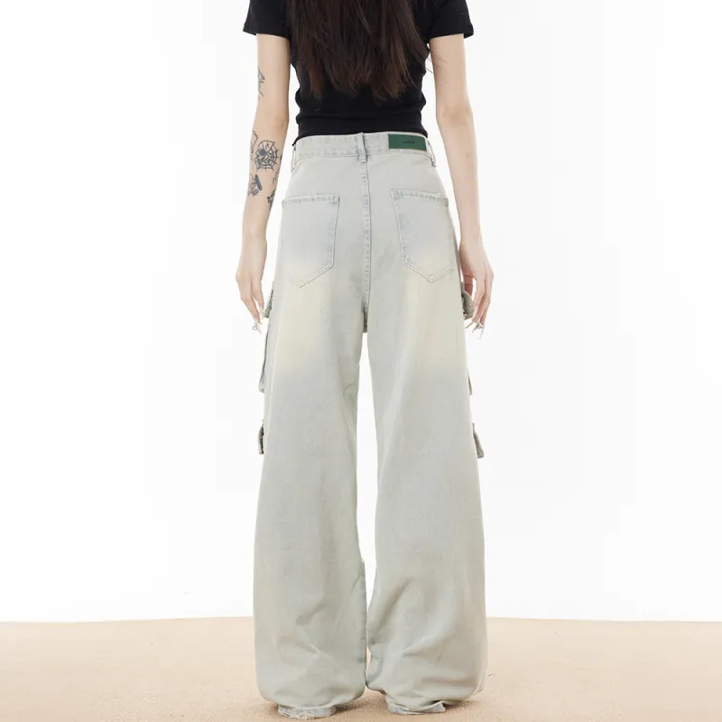DARKCIRCLE Jeans Unisex Blue-4