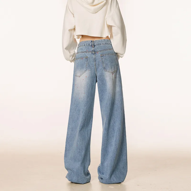 DARKCIRCLE Jeans Unisex Light Blue-6