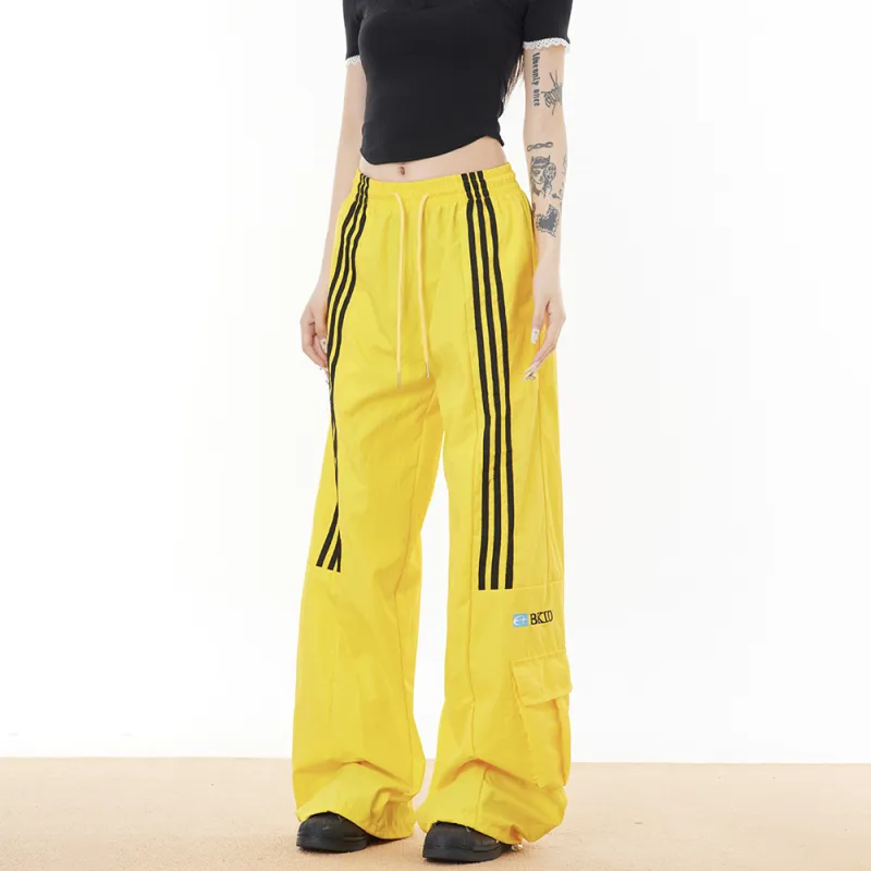 DARKCIRCLE Casual Pants Unisex Navy Blue-14
