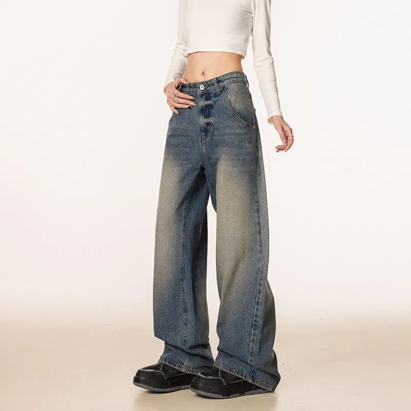 DARKCIRCLE Jeans Unisex Blue-4