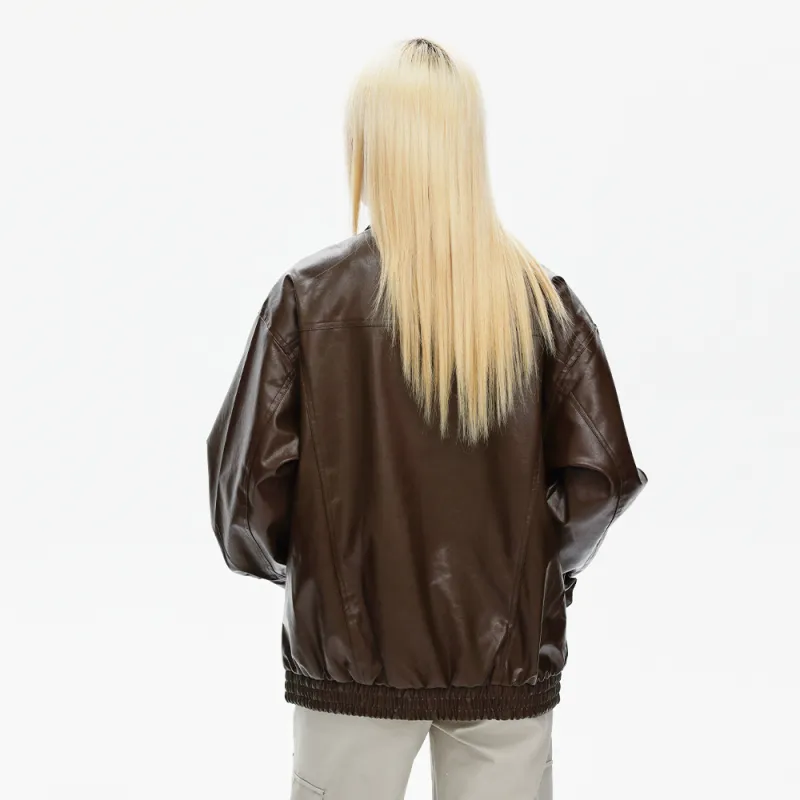 DARKCIRCLE Leather Jacket Unisex-2