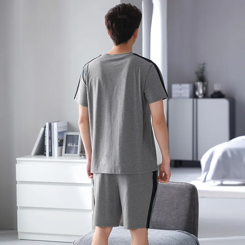 Song Qianya Pajama Set Men's Gray-1