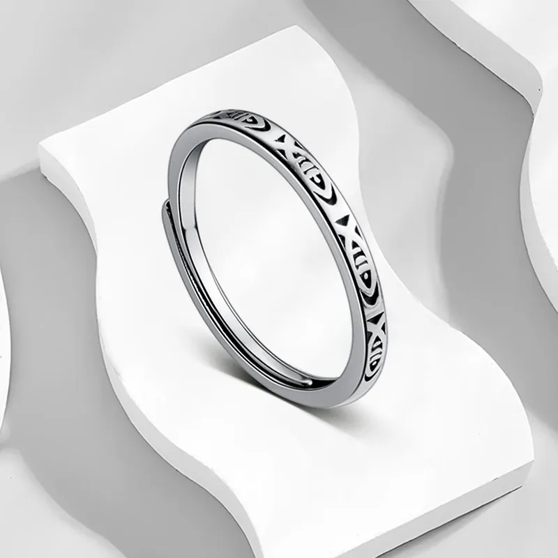 CANHUI S925 Silver Rings Unisex-1