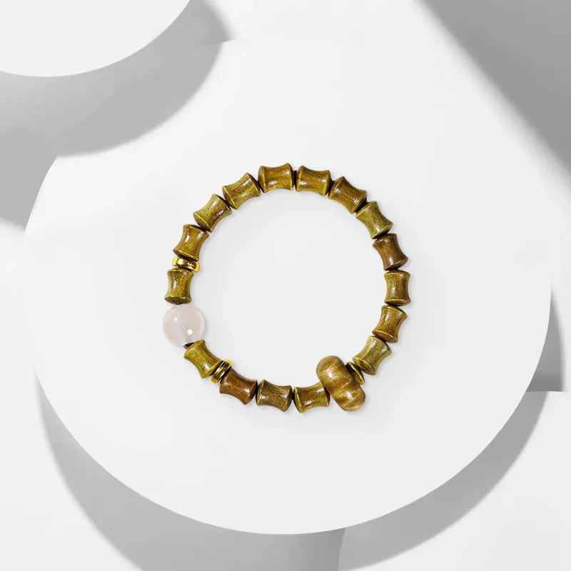 CANHUI Wooden Bamboo Beaded Bracelet Women's-2