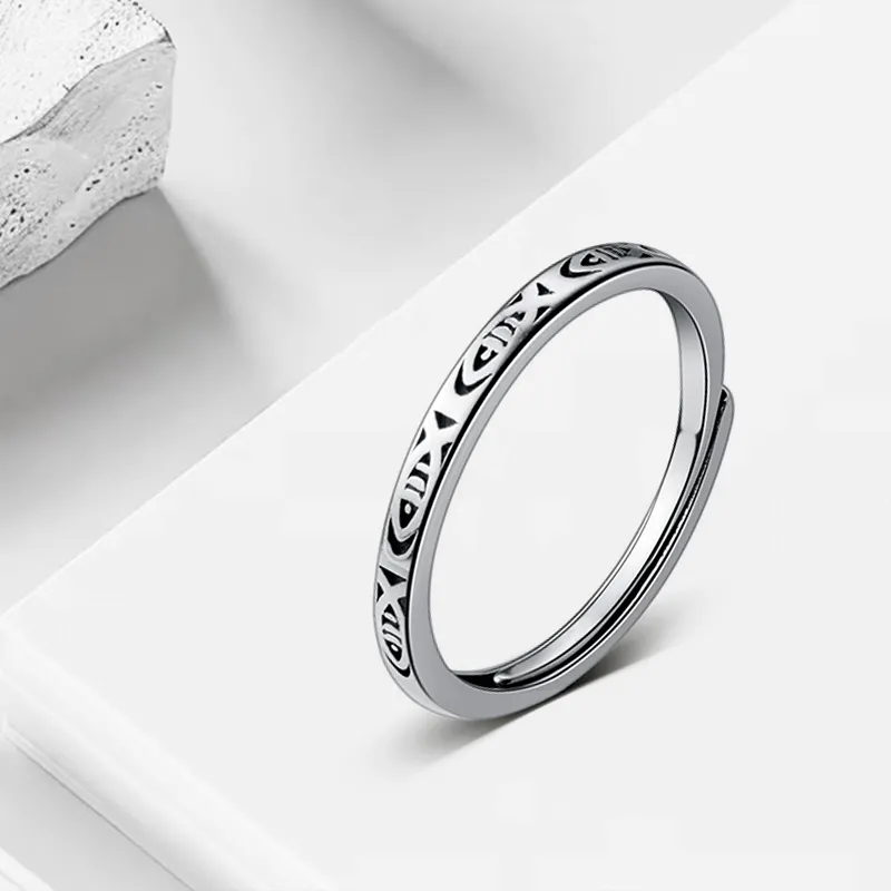 CANHUI S925 Silver Rings Unisex-2
