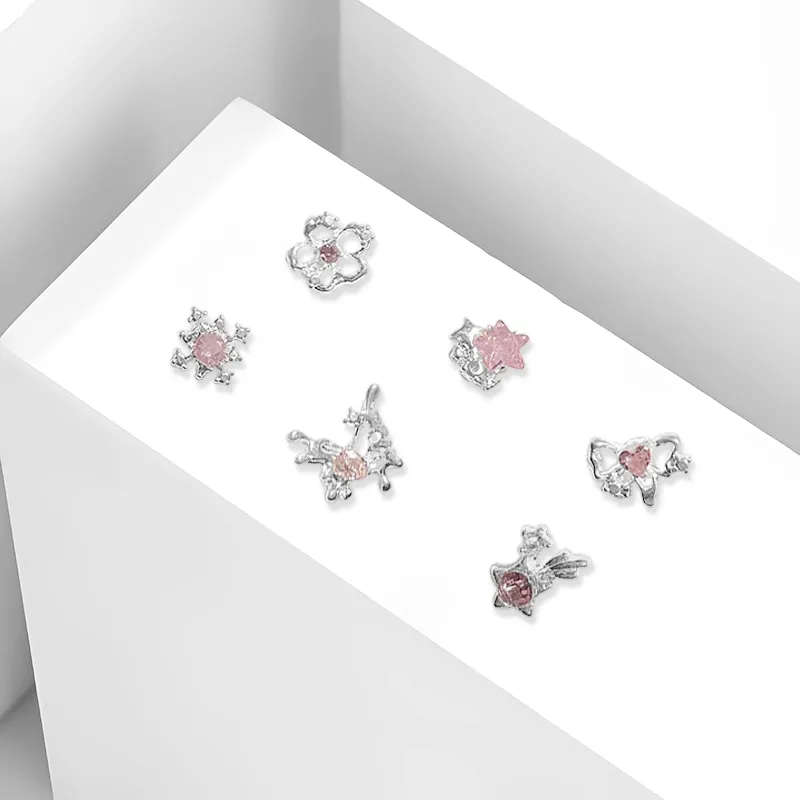 CANHUI Alloy Stud Earrings Women's-1