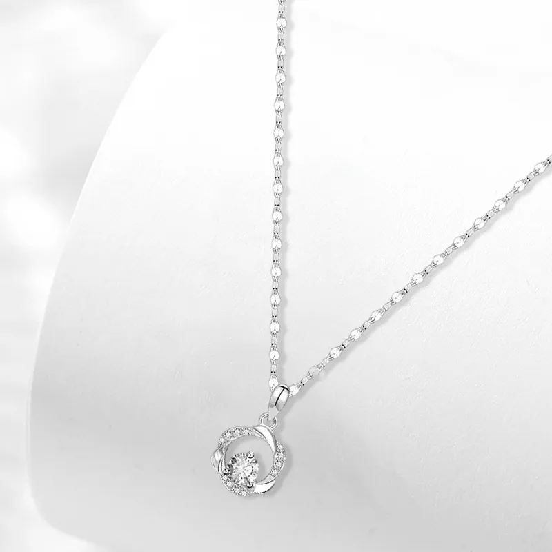CANHUI S999 Fine Silver Necklaces Women's-2