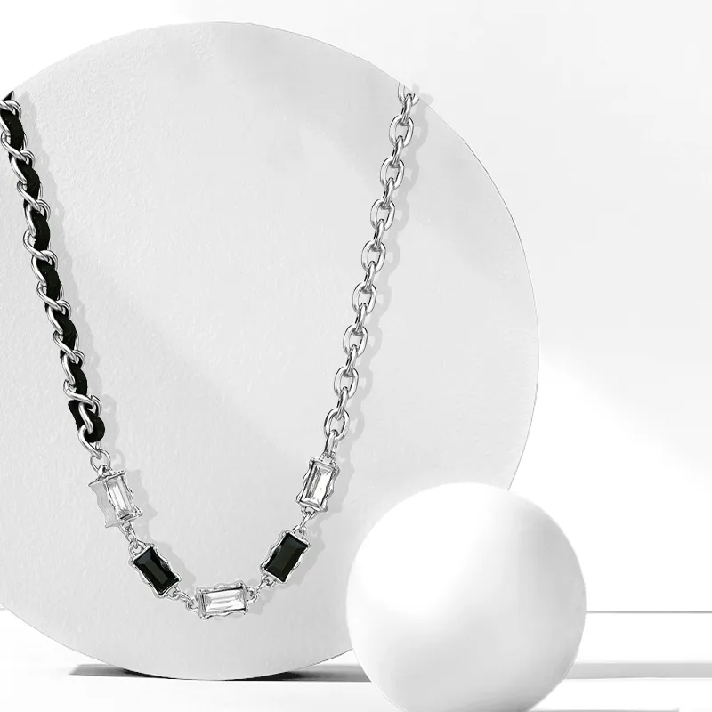 CANHUI Titanium Steel Necklaces Men's-2