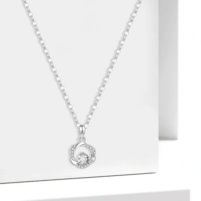 CANHUI S999 Fine Silver Necklaces Women's-1