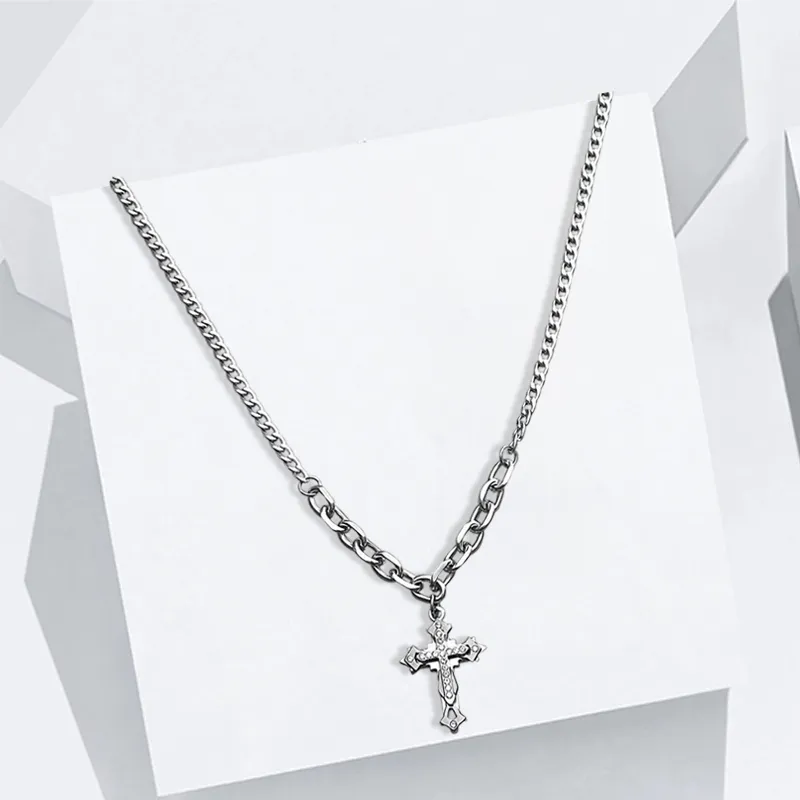 CANHUI Titanium Steel Necklaces Unisex-1
