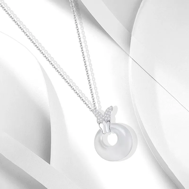 CANHUI Colored Glaze Necklaces Women's-1