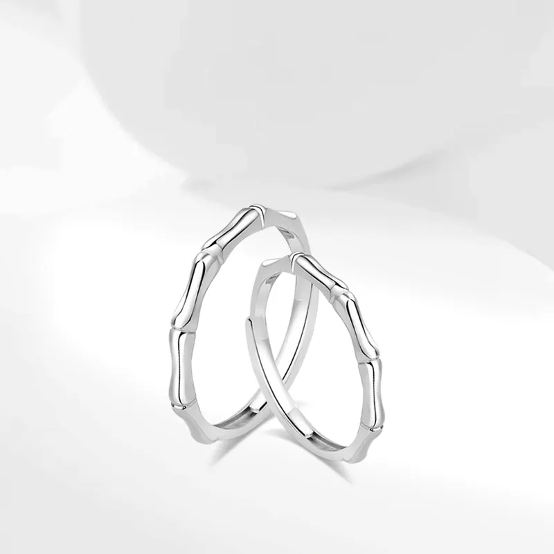 CANHUI S999 Fine Silver Rings Unisex-4