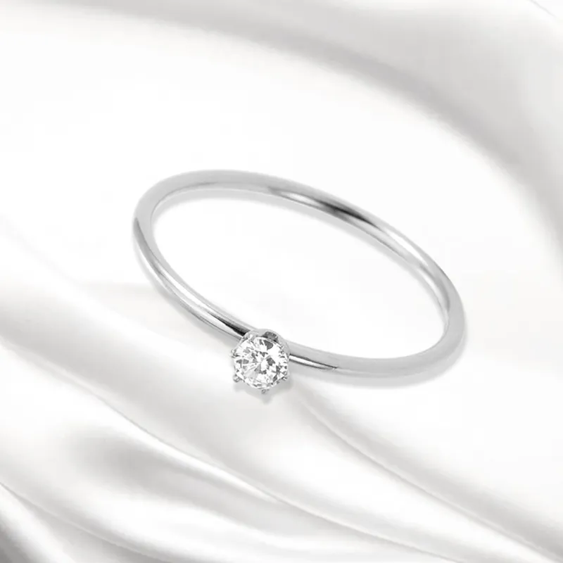 CANHUI Titanium Steel Rings Unisex-1