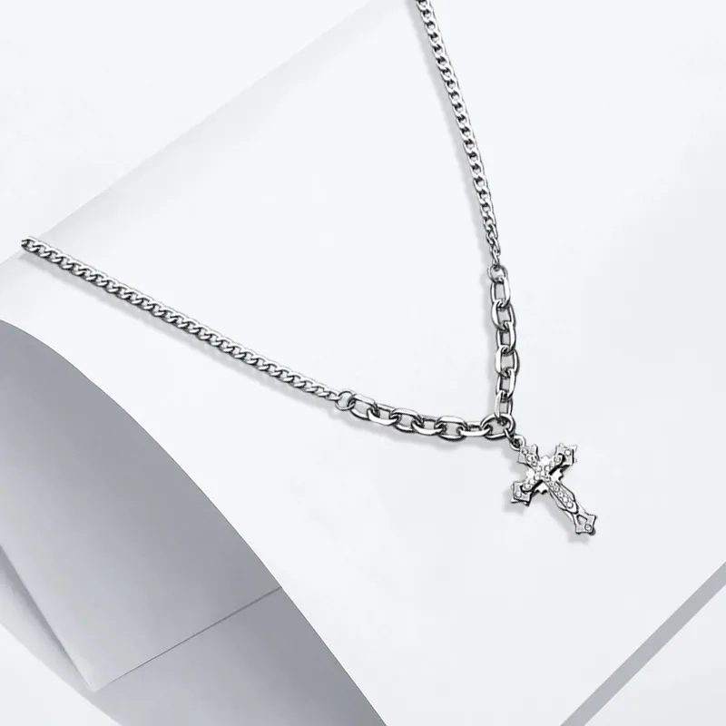 CANHUI Titanium Steel Necklaces Unisex-2