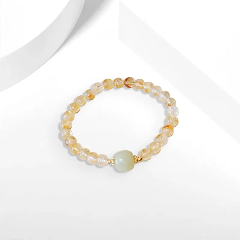 CANHUI Crystal Fortune Beaded Bracelet Women's-2