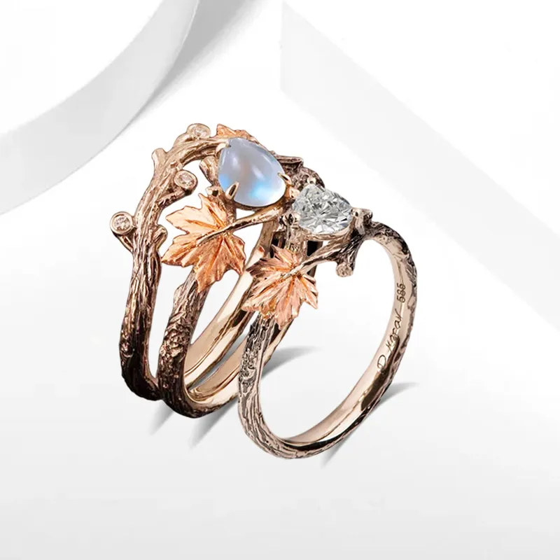 CANHUI Rings Unisex-4
