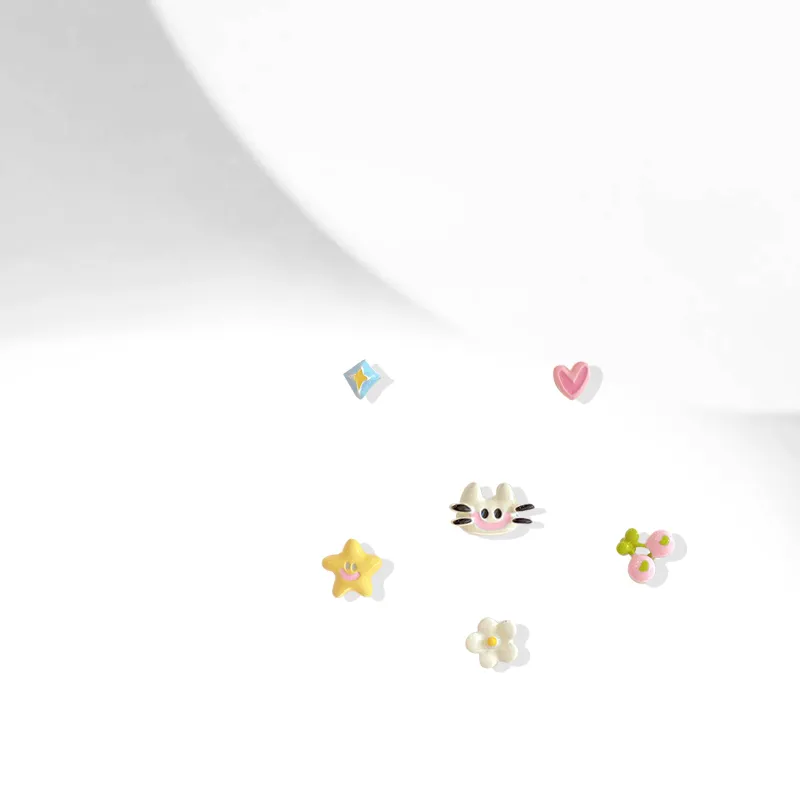 CANHUI Alloy Stud Earrings Women's-2