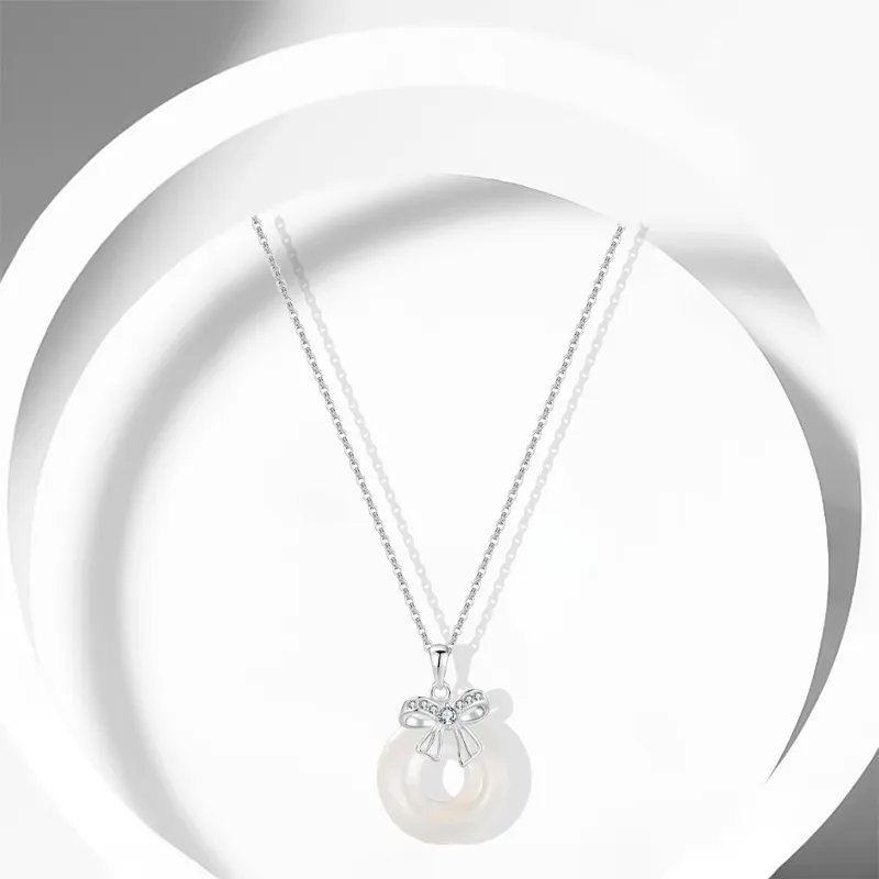 CANHUI Colored Glaze Necklaces Women's-2