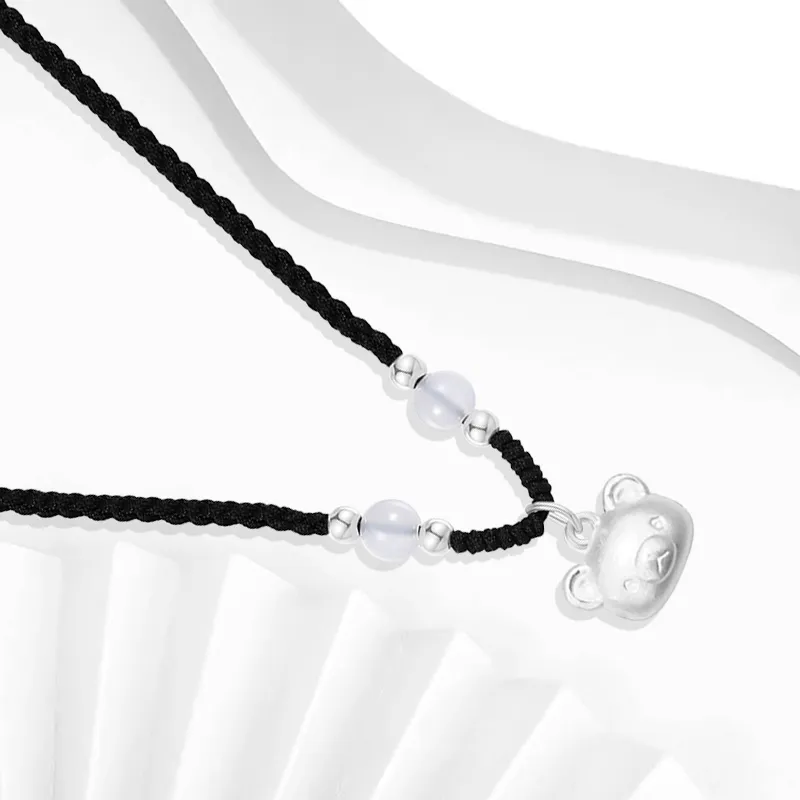 CANHUI S999 Fine Silver Necklaces Unisex-2