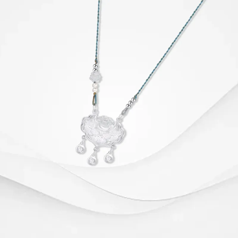 CANHUI S999 Fine Silver Necklaces Women's-2
