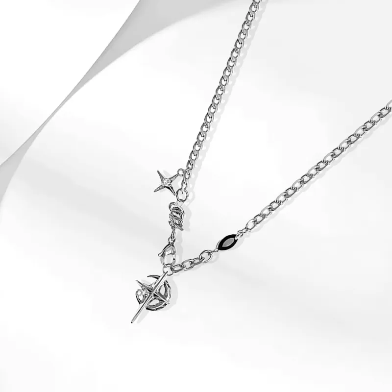 CANHUI Titanium Steel Necklaces Men's-1