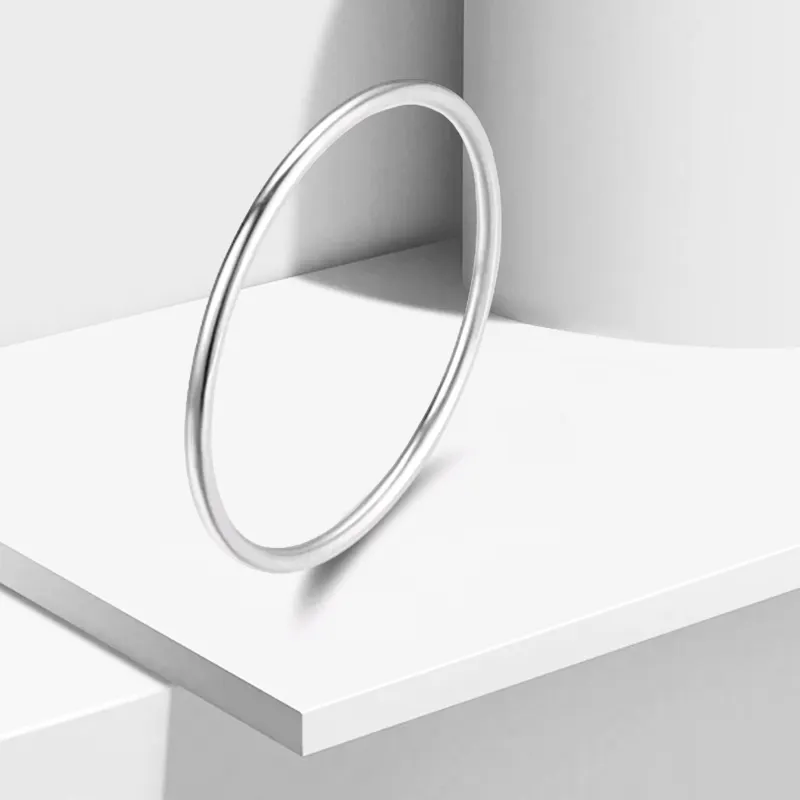 CANHUI S999 Fine Silver Bangles Unisex-1