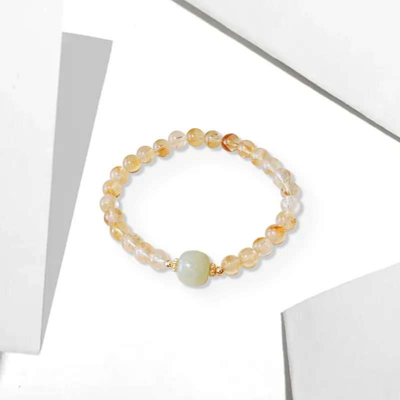 CANHUI Crystal Fortune Beaded Bracelet Women's-1
