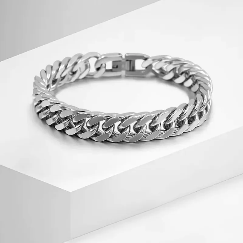 CANHUI Titanium Steel Bracelets Unisex-1