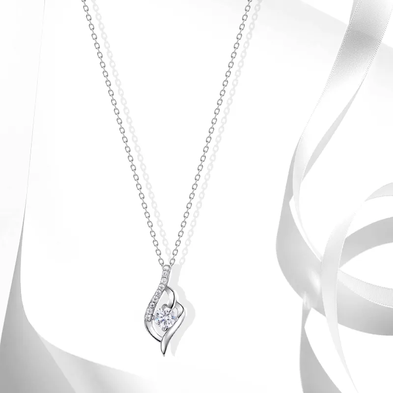 CANHUI S999 Fine Silver Necklaces Women's-2