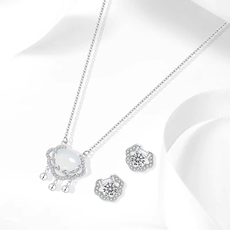 CANHUI Colored Glaze Necklaces Women's-2