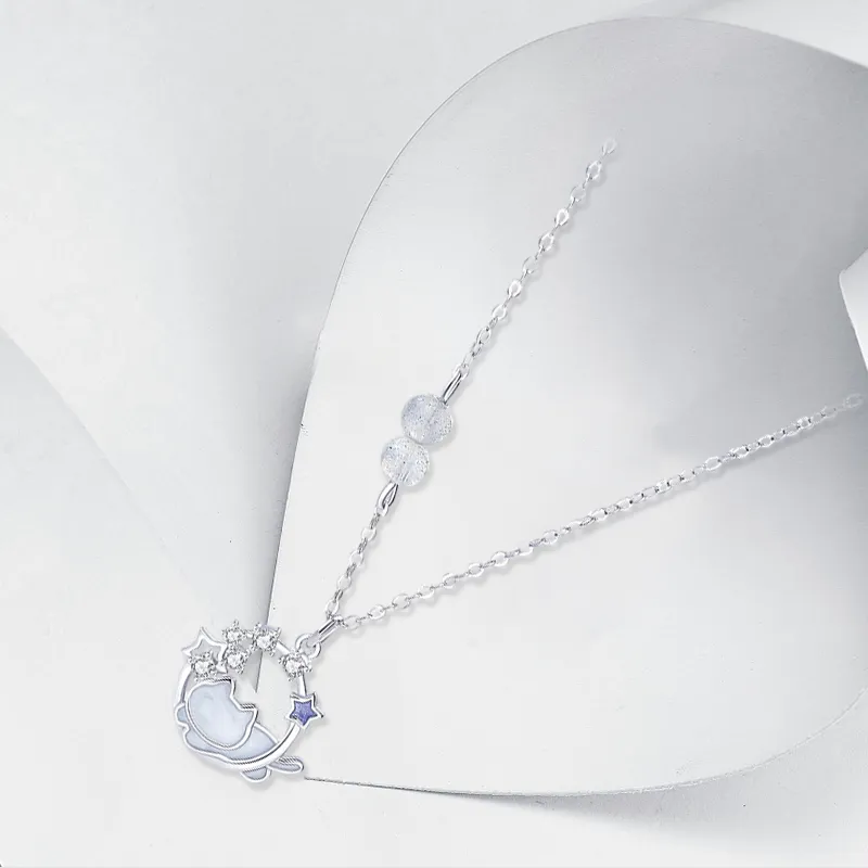 CANHUI S925 Silver Necklaces Women's-2