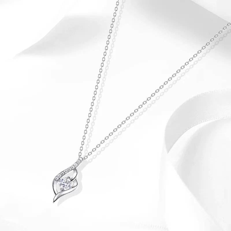 CANHUI S999 Fine Silver Necklaces Women's-1