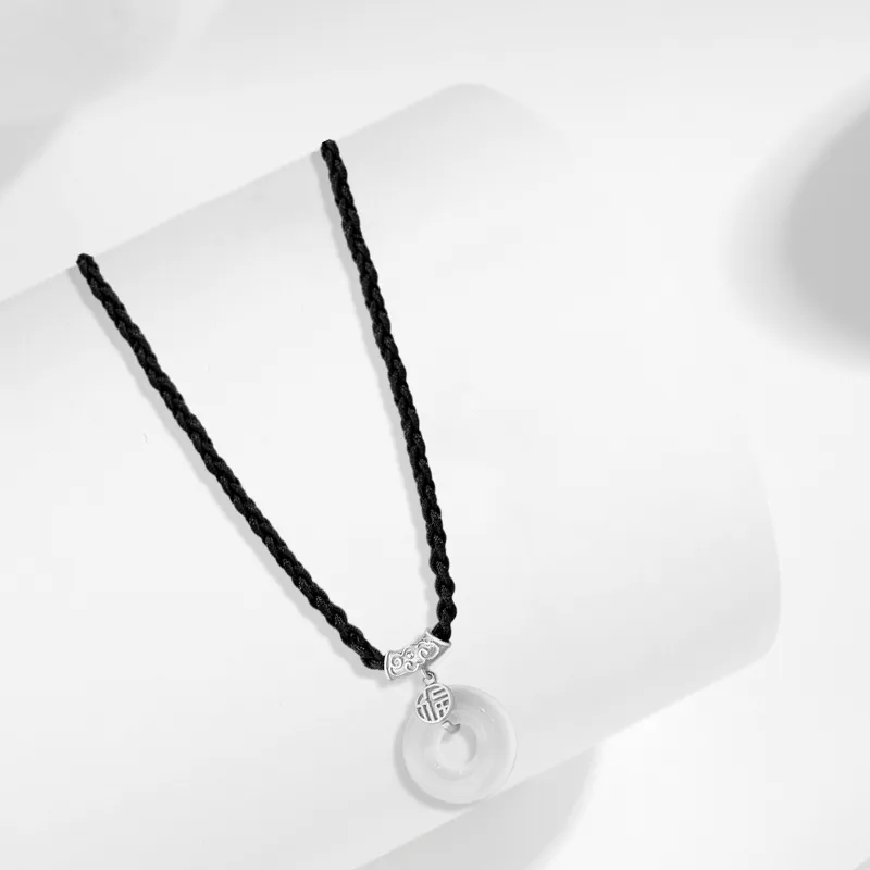 CANHUI Chalcedony Necklaces Unisex-1