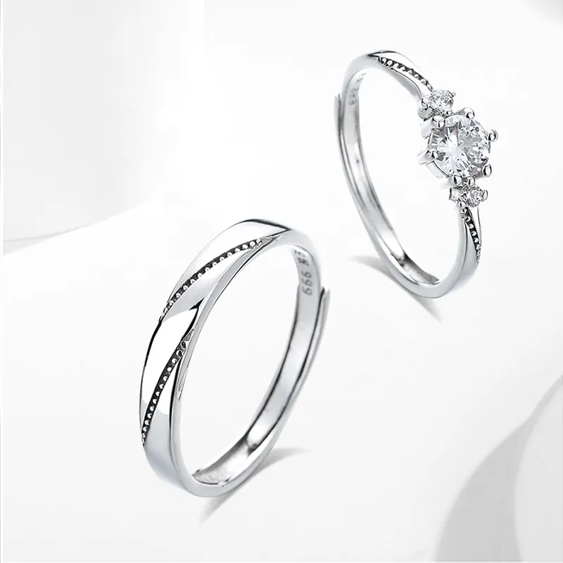 CANHUI S925 Silver Rings Unisex-1
