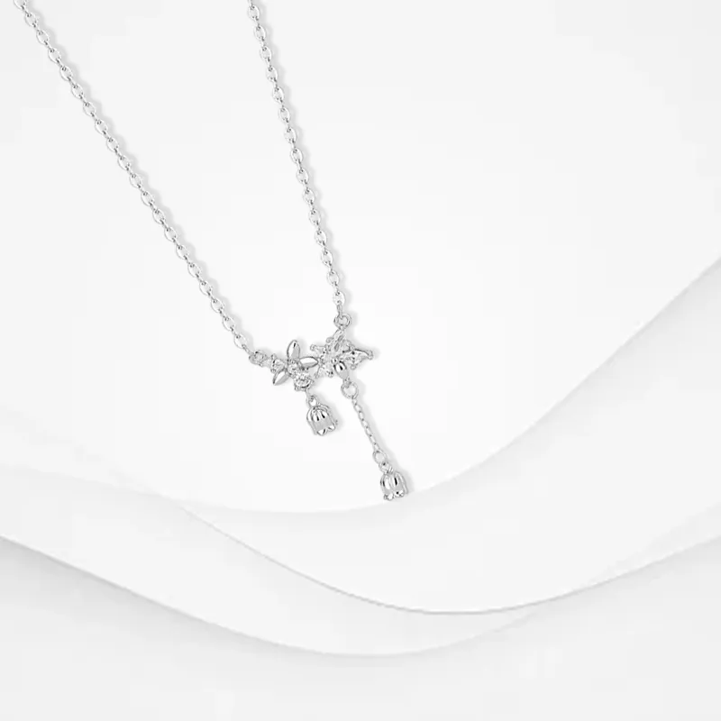 CANHUI S999 Fine Silver Necklaces Women's-2