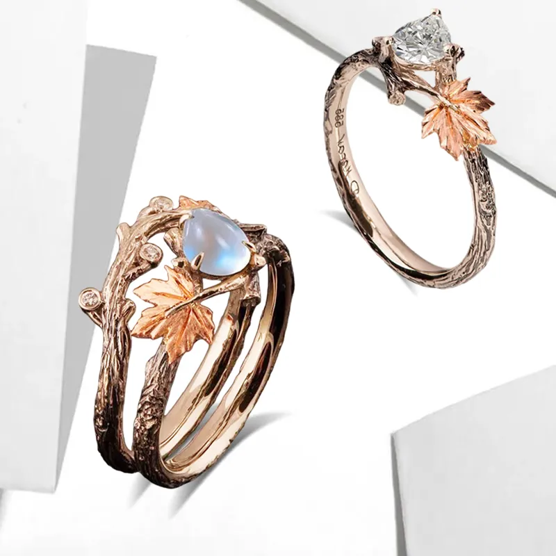 CANHUI Rings Unisex-3