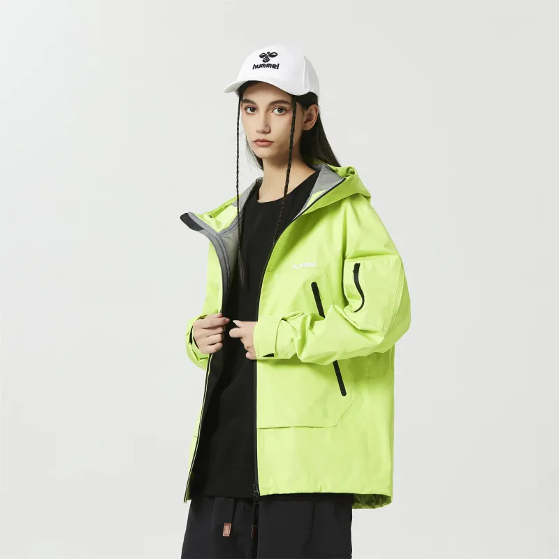 Hummel Jacket Unisex Yellow Green-4