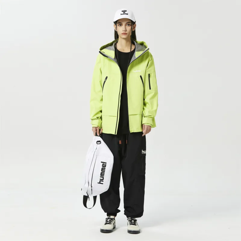 Hummel Jacket Unisex Yellow Green-2