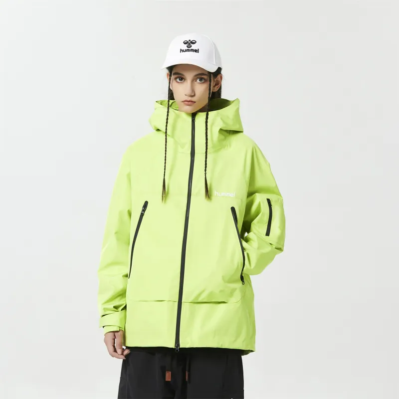Hummel Jacket Unisex Yellow Green-5